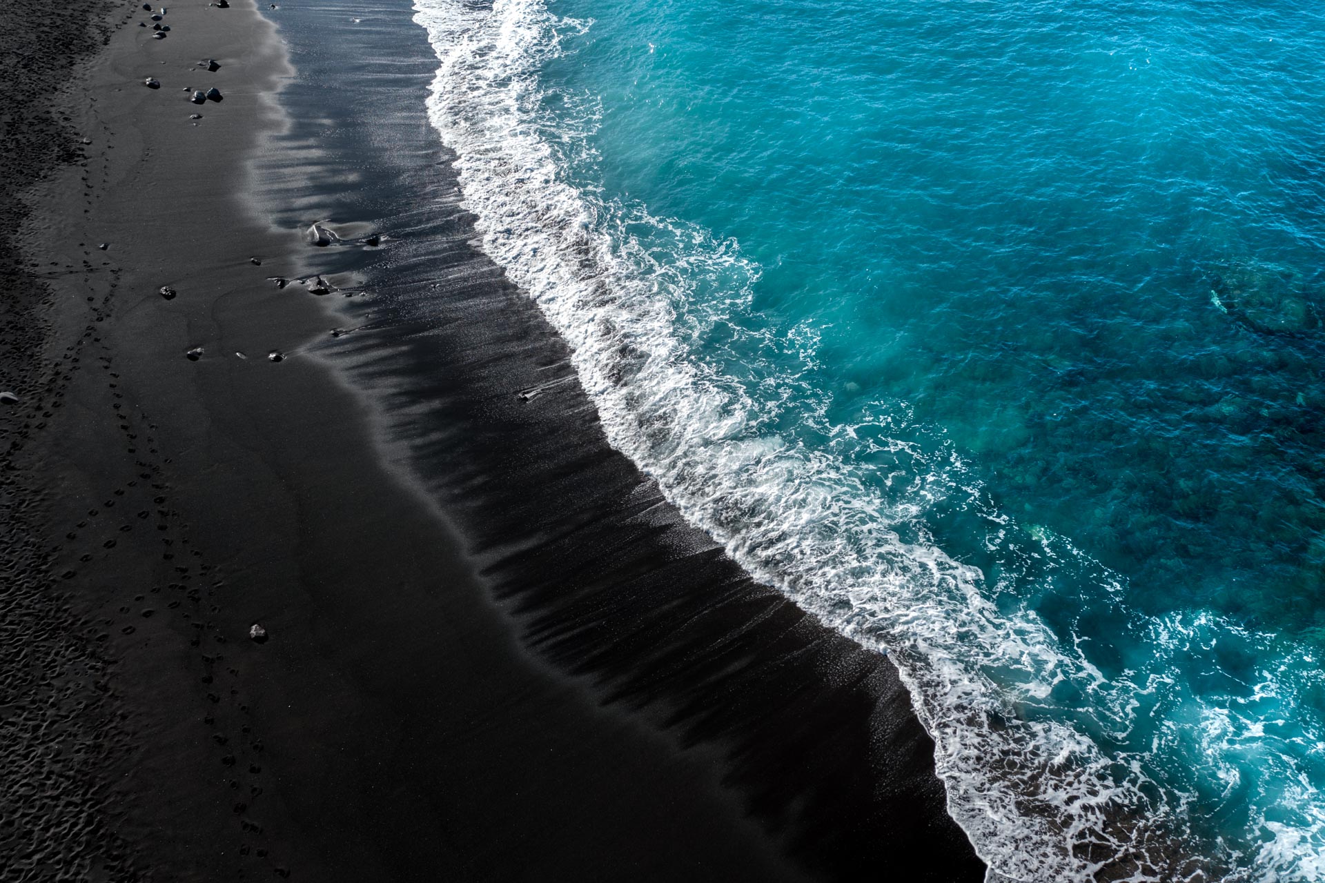 Ajuy Black Sand Beach