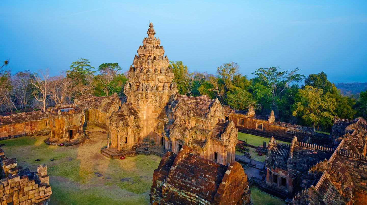 An ancient temple in northeat Thailand